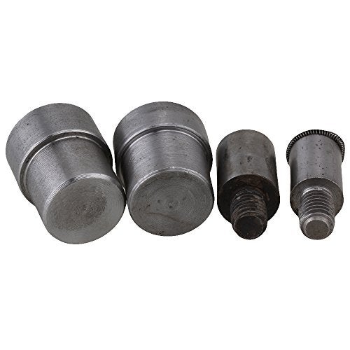 BQLZR Snap Fastener Heavy Duty Press Button Die Pattern Die Set for Hand Press Machine Setter for 633 Snap Button - Image 1