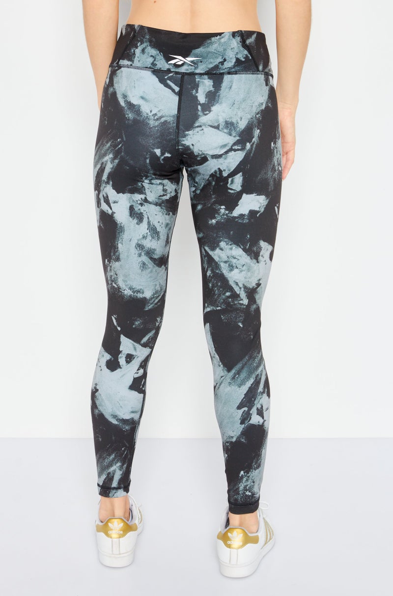 Reebok Women Sportswear Fit Training Tights, Multicolor - Image 2