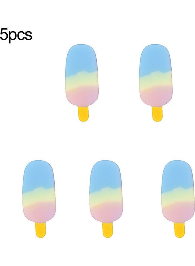 NIBEMINENT 5-Piece Miniature Ice Cream Toy