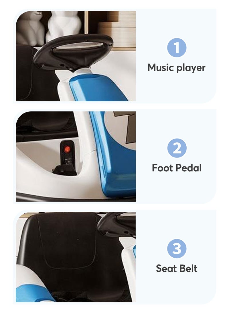 Tinneys Toys Kids Bumper Car,Ride on Car with 360°Rotation,6V Battery Kids Play Car,Electric car with Anti-collision Strip for Kids Ages 3-8 Years - Image 5