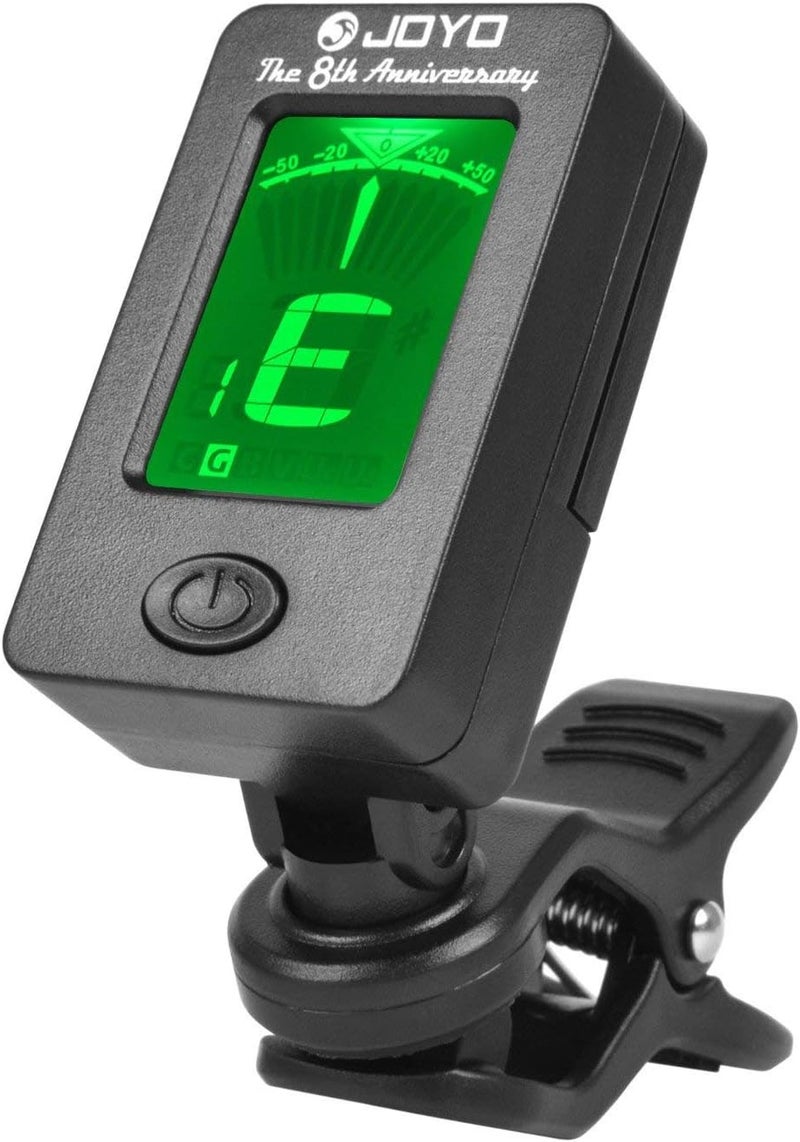 Joyo Guitar Tuner Mini Digital LCD Clip-On Tuner for Guitar Bass Violin Ukulele Musical Instrument - Image 1
