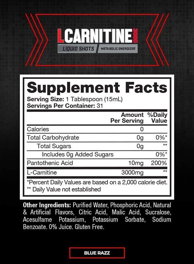 بروسابس ل-كارنتين 3000 بيري 473 مل 31 حصة - Image 2