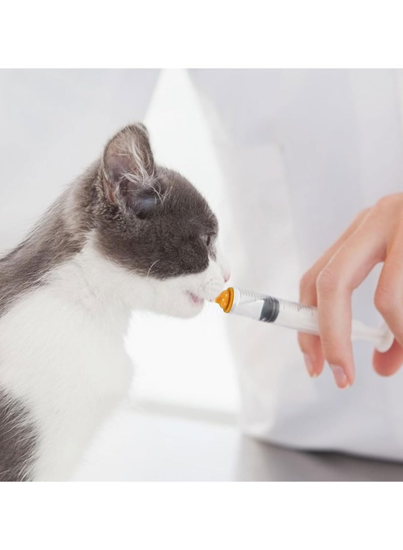 مجموعة حقن تغذية الحيوانات الأليفة مع مصعد, أداة تغذية السيليكون لجر القطط, القطط حديثة الولادة, الكلاب, الحيوانات الصغيرة, الأرانب, حقن تغذية, حقن سائلة, منتجات تغذية القطط, حلمات استبدال للأرانب, - Image 4