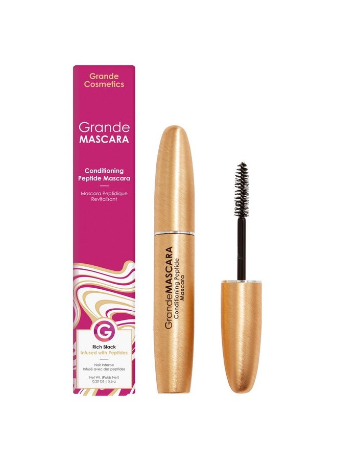 Grande Cosmetics Grande Cosmetics GrandeMASCARA Conditioning, Black, 0.20 Ounce (Pack of 1)  - Image 1
