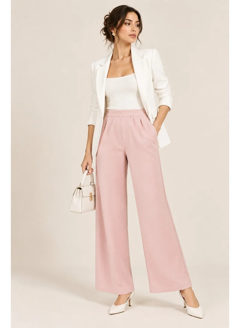 High Waist Tailored Pants