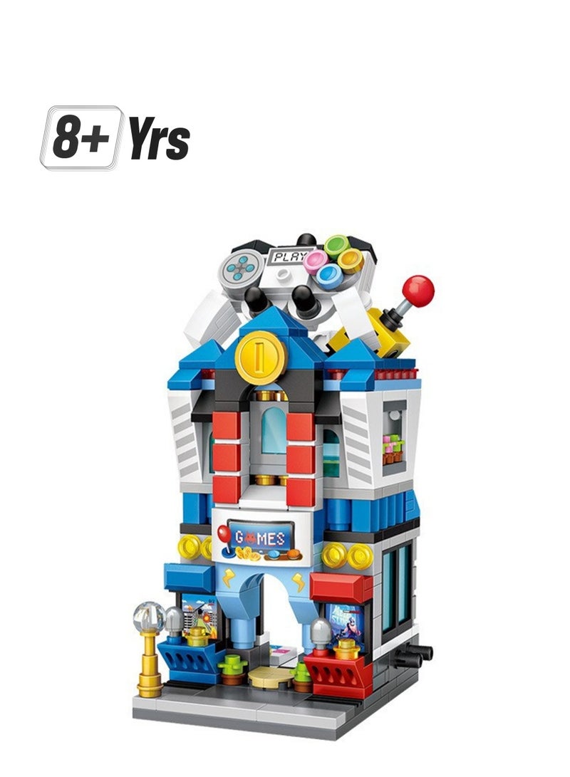 393pcs Game Room Model Set Building Blocks Creative Diy Assembly Building Assembly Toys Children Adult Home Decoration - Image 1