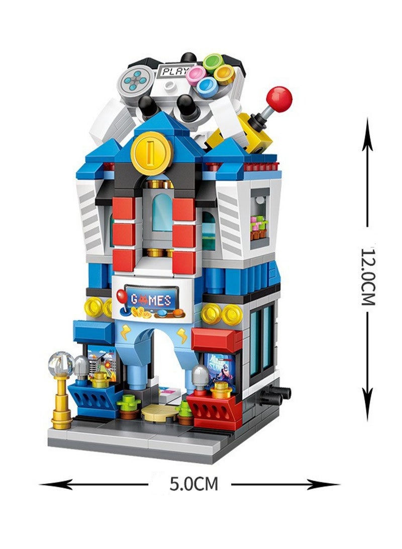 393pcs Game Room Model Set Building Blocks Creative Diy Assembly Building Assembly Toys Children Adult Home Decoration - Image 2