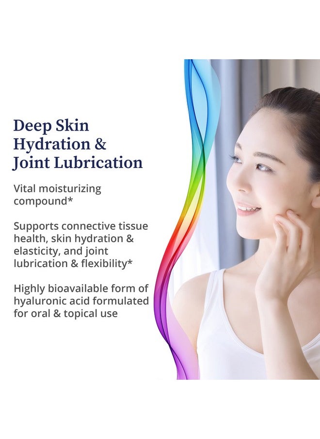 BioPure - Hyaluronic Acid Liquid Solution All Natural Highly Bioavailable Form Of Hyaluronic Acid For Oral & Topical Use To Benefit Joint Lubrication And Skin Hydration Elasticity 4 Fl Oz - Image 1