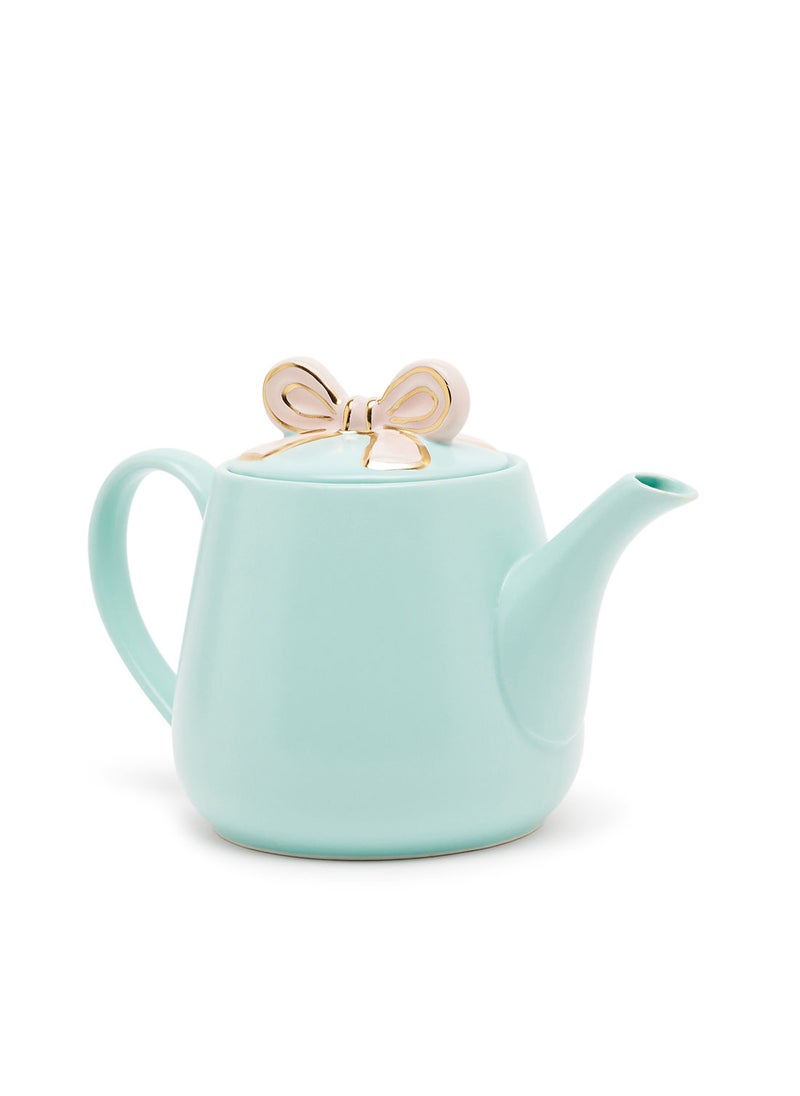 Simply Kitchen Pink Bow Teapot  - Image 2