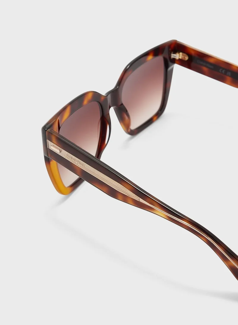 CALVIN KLEIN Modified Rectangle Sunglasses