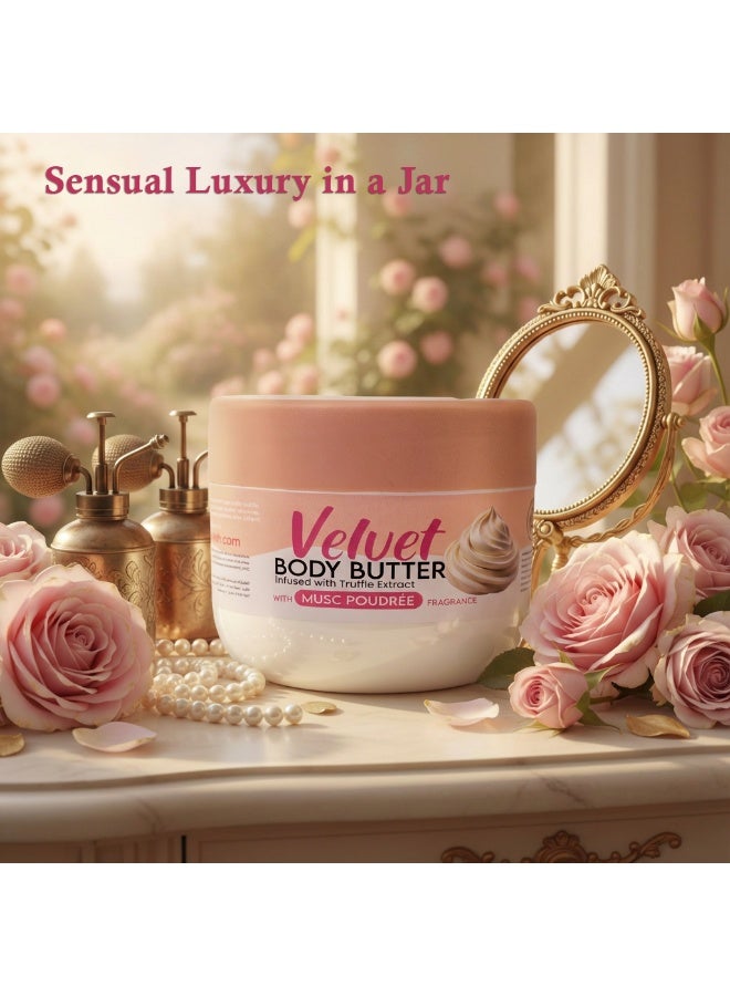 Dr Elvish Velvet Body Butter (Musk Poudree) to deeply hydrate and replenish the skin 200g - Image 4