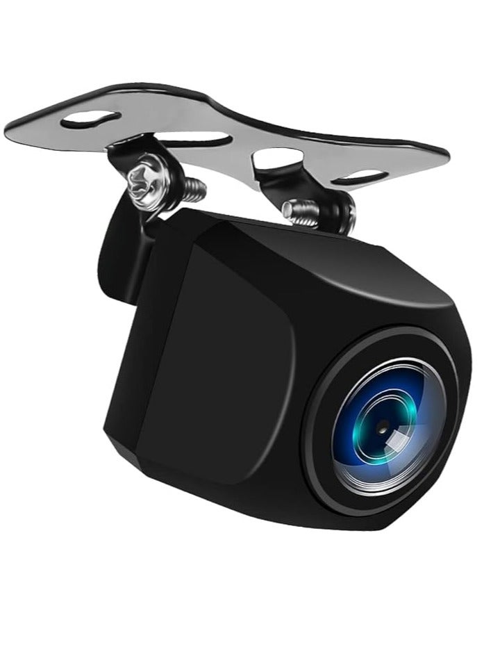 كاميرا عكسية عالية الدقة للسيارة، AHD 720/1080P قابلة للتحويل 170 درجة زاوية مثالية للرؤية الليلية IP69 مقاومة للماء للرؤية الخلفية مجموعة كاميرا عكسية عالمية للمركبات/سيارات الدفع الرباعي/RV/البيك اب/سيارات السيدان - Image 1