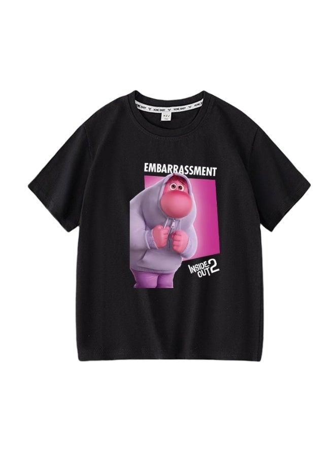INSIDE OUT 2 Unisex Short Sleeve Stylish Top TShirt Tee for Boys Girls Kid Children - Image 1