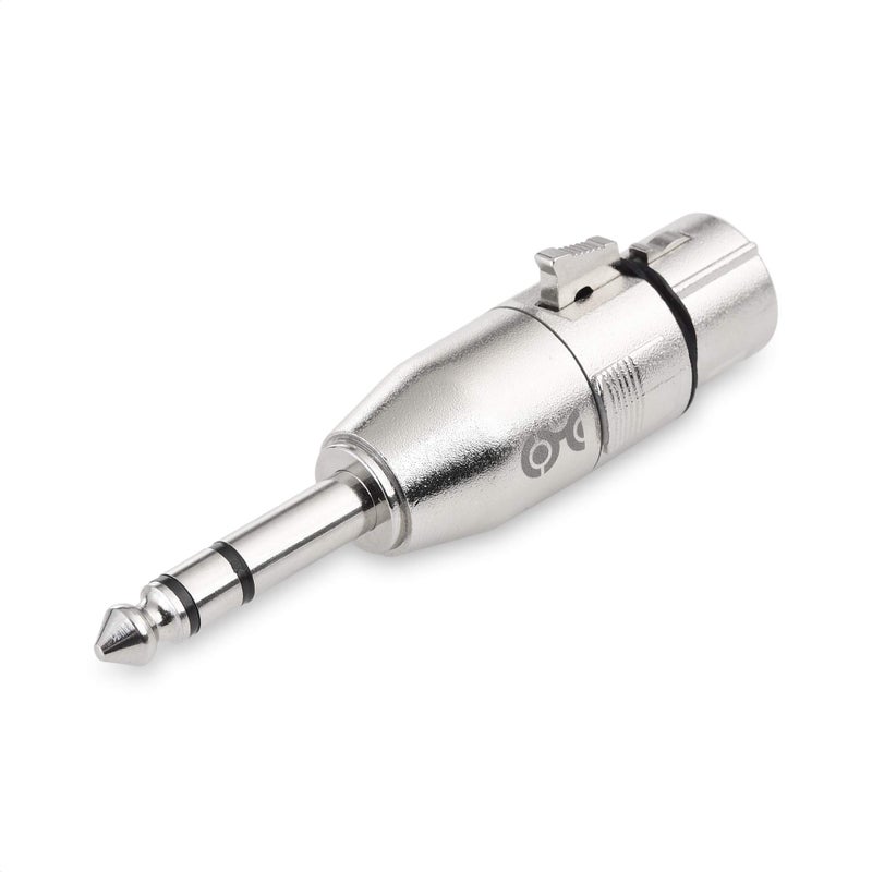 Cable Matters 2-Pack 6.35mm 1/4 Inch TRS to XLR Adapter - Male to Female - Image 3