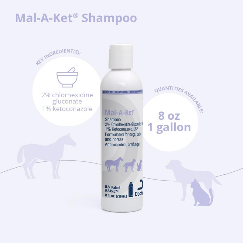 Mal-A-Ket Shampoo for Dogs and Cats, 8 oz - Image 2
