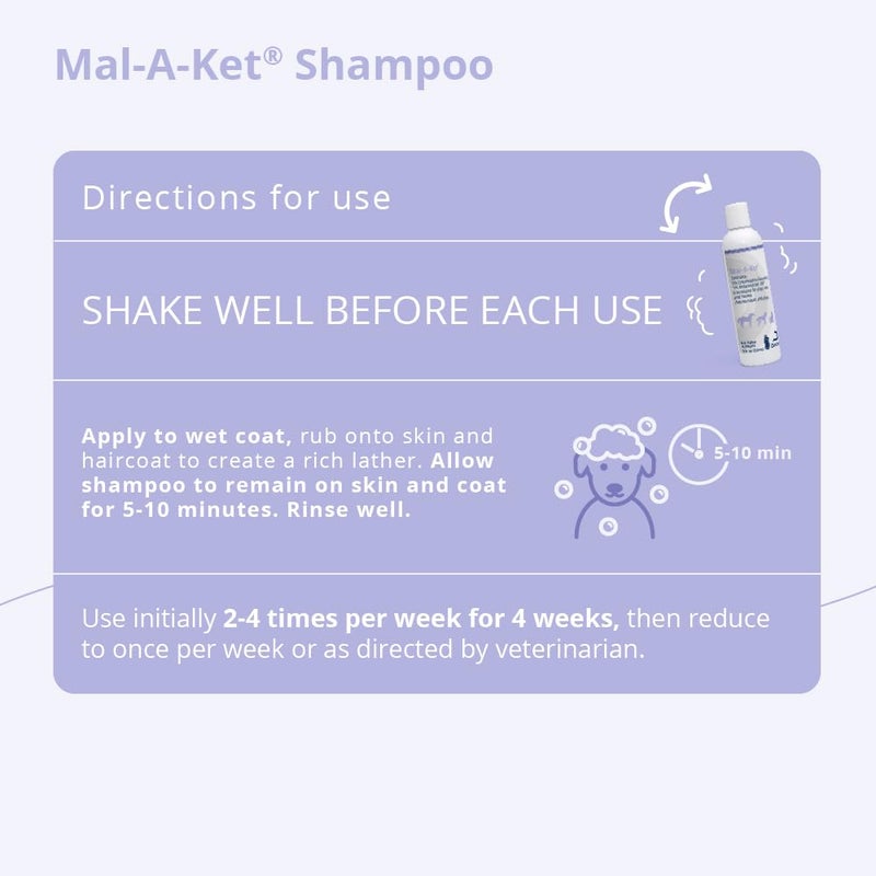 Mal-A-Ket Shampoo for Dogs and Cats, 8 oz - Image 3