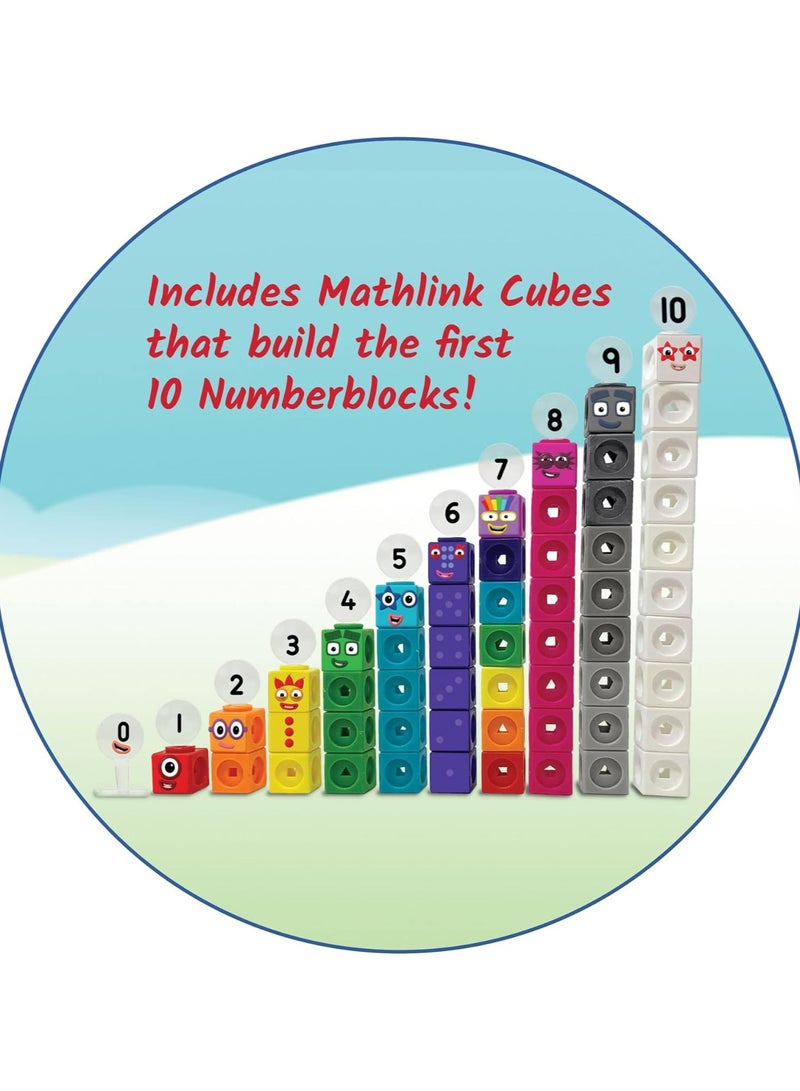 Learning Cubes Numberblocks 1-10 Activity Set & Numberblocks Wipe Clean (Numbers 1-5)  - Image 3
