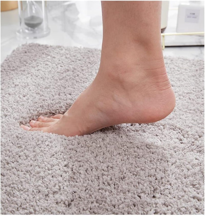 HaRvic HaRvic Microfiber Bath Mat Super Absorbent mat Anti Slip Mat for Bathroom Floor Water Soak AntiSkid Door Mats for Home Bathroom Kitchen Size 50 x 80  - Image 5