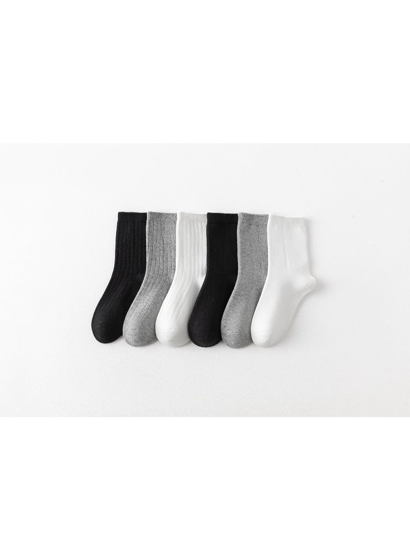 بيداني Essential White Cotton School Socks (5-Pack)Short - Image 1