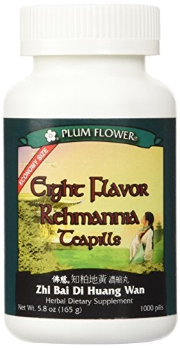 Plum Flower Eight Flavor Rehmannia Teapills Economy Size Plum Flower 1000 Pills - Image 2