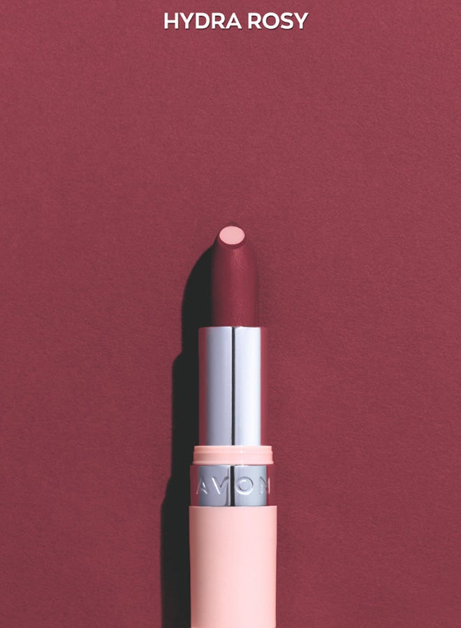 AVON Hydramatic Matte Lipstick With A Hydrating Hyaluronic Core Hydra Rosy - Image 2