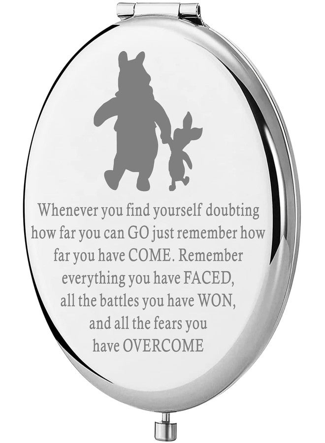 Lywjyb Birdgot Movie Inspired Gift Inspirational Gift for Friend Friendship Makeup Mirror BFF Gifts for Girl (Whenever wtp Mirr) - Image 1