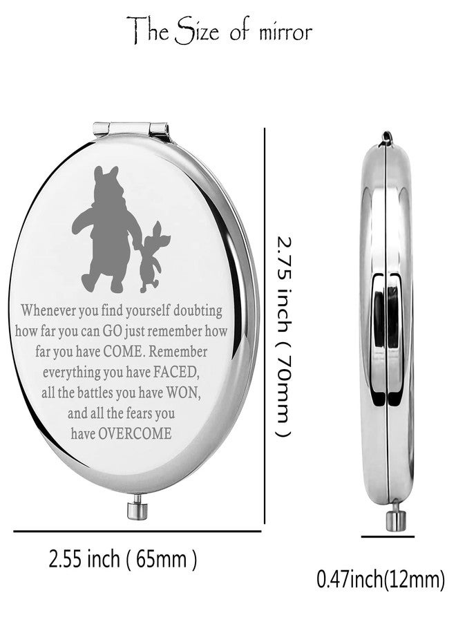 Lywjyb Birdgot Movie Inspired Gift Inspirational Gift for Friend Friendship Makeup Mirror BFF Gifts for Girl (Whenever wtp Mirr) - Image 2