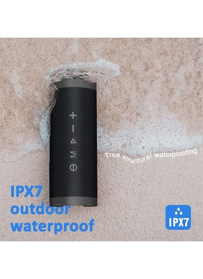 Vanzon - Bluetooth Speakers V40 Portable Wireless Speaker V5.0 with 24W Loud Stereo Sound, TWS, 24H Playtime & IPX7 Waterproof, Suitable for Travel, Home&Outdoors - Image 1