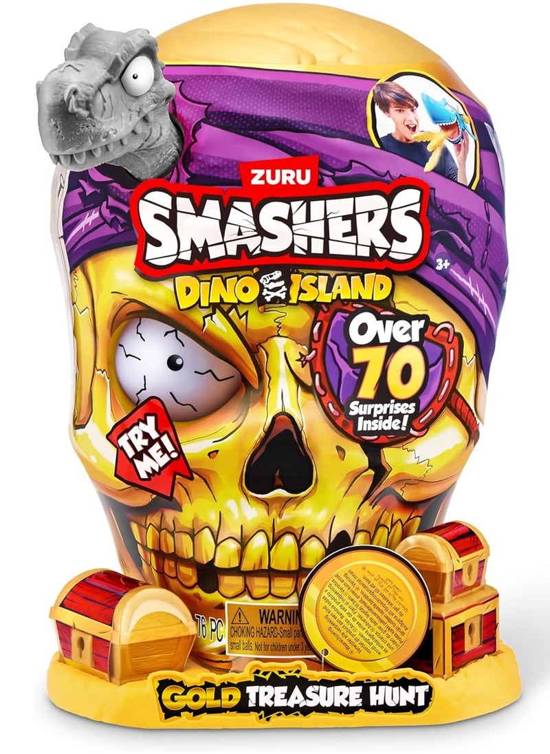 ZURU Zuru Smashers Dino Island - Gold Treasure Hunt - Assorted  - Image 2