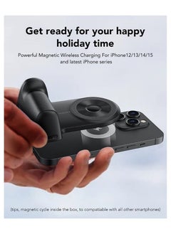VEGER Magnetic SnapCam handle Wireless Charging Power Bank 5000mAh  - Image 2