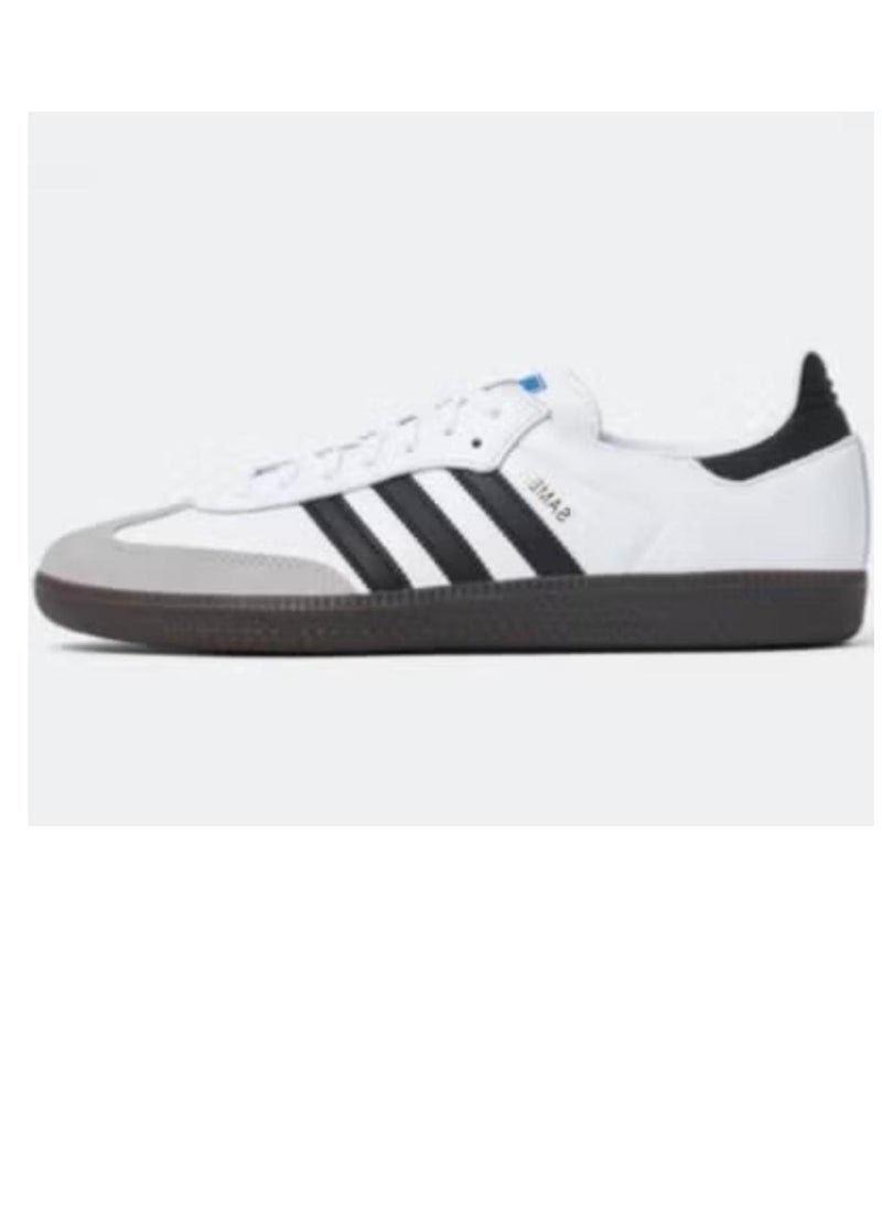 adidas Stellasport Adidas Clover Samba OG Classic Men's and Women's Sneakers in White and Black  - Image 1