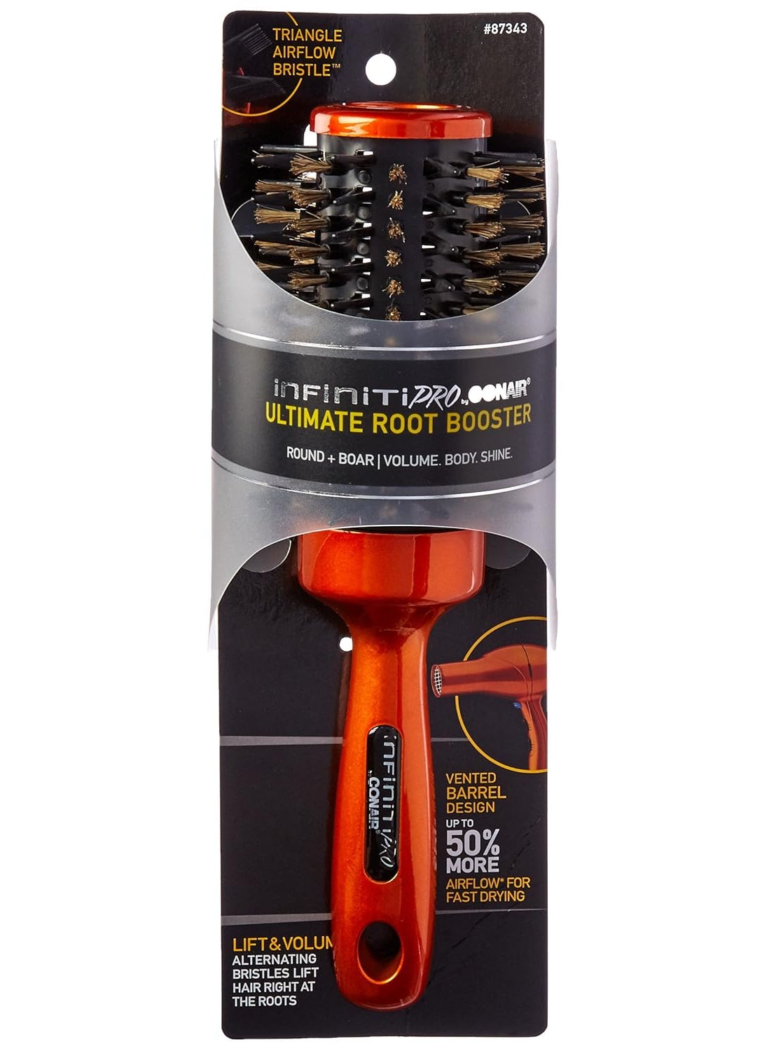CONAIR Conair Infiniti Ultimate Root Booster Brush Medium  - Image 1