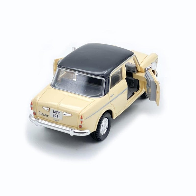 Centy Queen 70'S Taxi Toy for Kids - Cream - Image 4