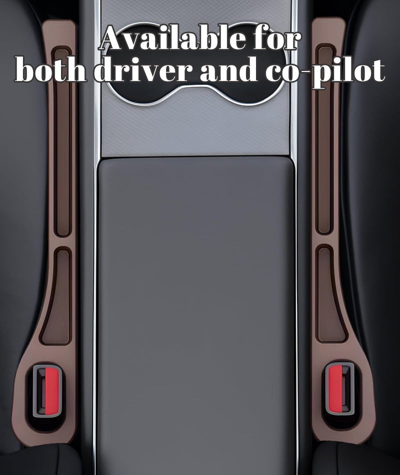 AGMITRAKA Car Seat Gap Filler, 6-Pack Car Seat Side Gap Filler Organizer, Universal Fit for Most Vehicles, Prevents Items from Falling into Seat Gaps, 40 x 7 x 3.2 cm - Image 5