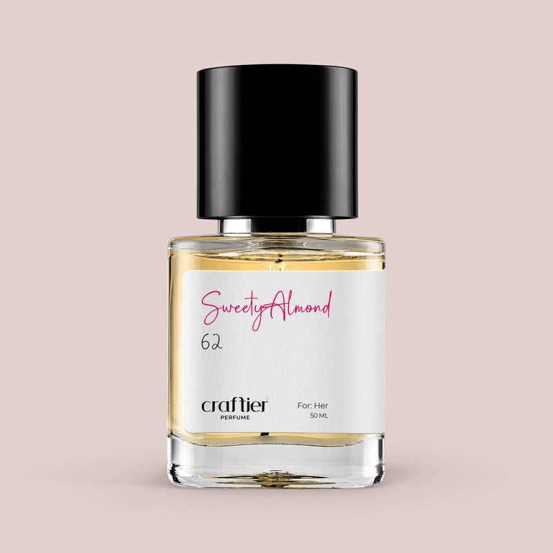 Craftier Perfume SWEETY ALMOND - Inspired of-GIRL OF NOW, Eau De Parfum for Women - 50ml, Long Lasting Sweet Fragrance Upto 24 Hrs, Travel Size Women's Perfume - Image 3