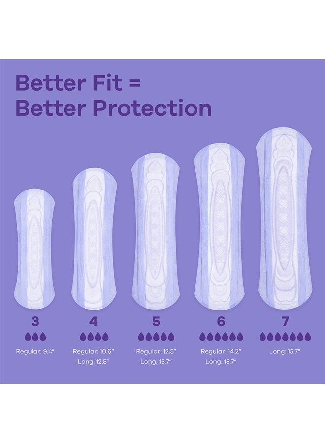 Always Discreet Incontinence Pads for Women and Postpartum Pads, Extra Heavy, 33 CT, up to 100% Bladder Leak Protection - Image 3