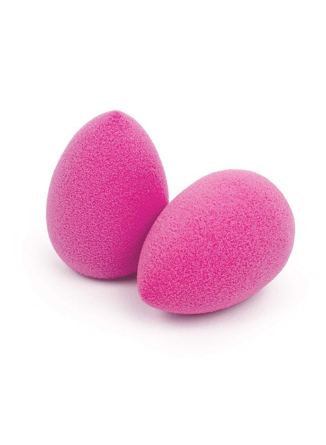 Bodico Set Of Two Mini Makeup And Face Beauty Sponge Blenders 0.89L X 0.89W X 1.38H Pink - Image 1