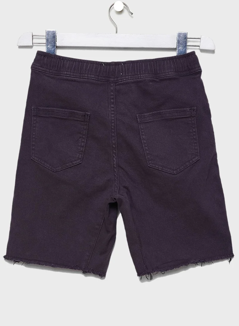 Cotton On Kids Distressed Shorts