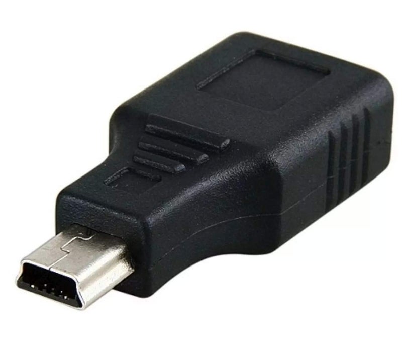 CentIoT - USB to USB Coupler Adapter – Type A Female -to- Mini B 5Pin Male OTG Host Converter - Image 1