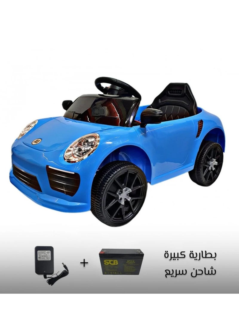 MULHEM Exciting Porsche Electric Kids Car: Ages 2-5, Remote Control, Vibrating Feature, Fast Charger Included - Image 2