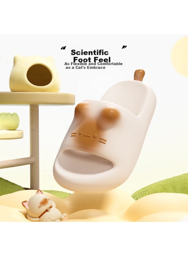 Chikoku خف قط لطيف للنساء، جديد صيفي، داخلي بسماكة نعل، خف كرتوني - Image 4