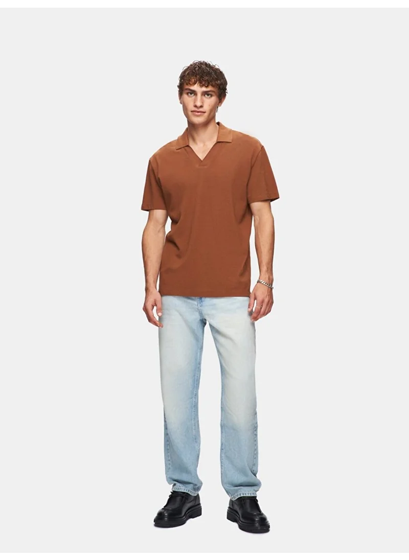 ال تي بي Brown T-Shirt