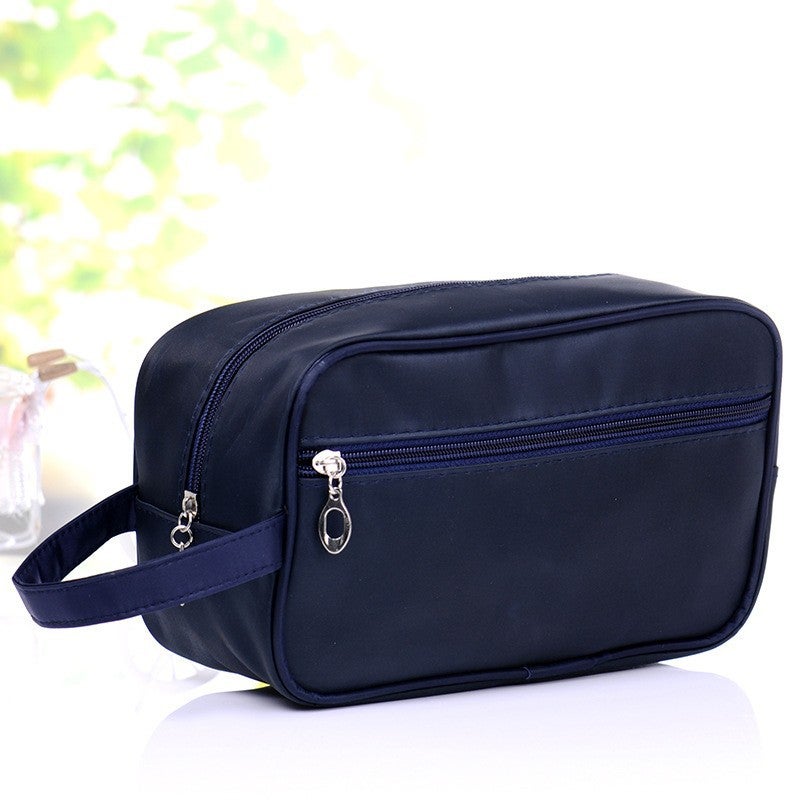 Large Capacity Mens Organizer Handbag 190D navy blue 