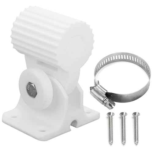 Foruly Wall Mount Bracket Kit for Ubiquiti Nanostation Ns-5ac Lo0o5ac Nsm5 Locom5 Nsm2 Locom2 Ltu Lite White - Image 1