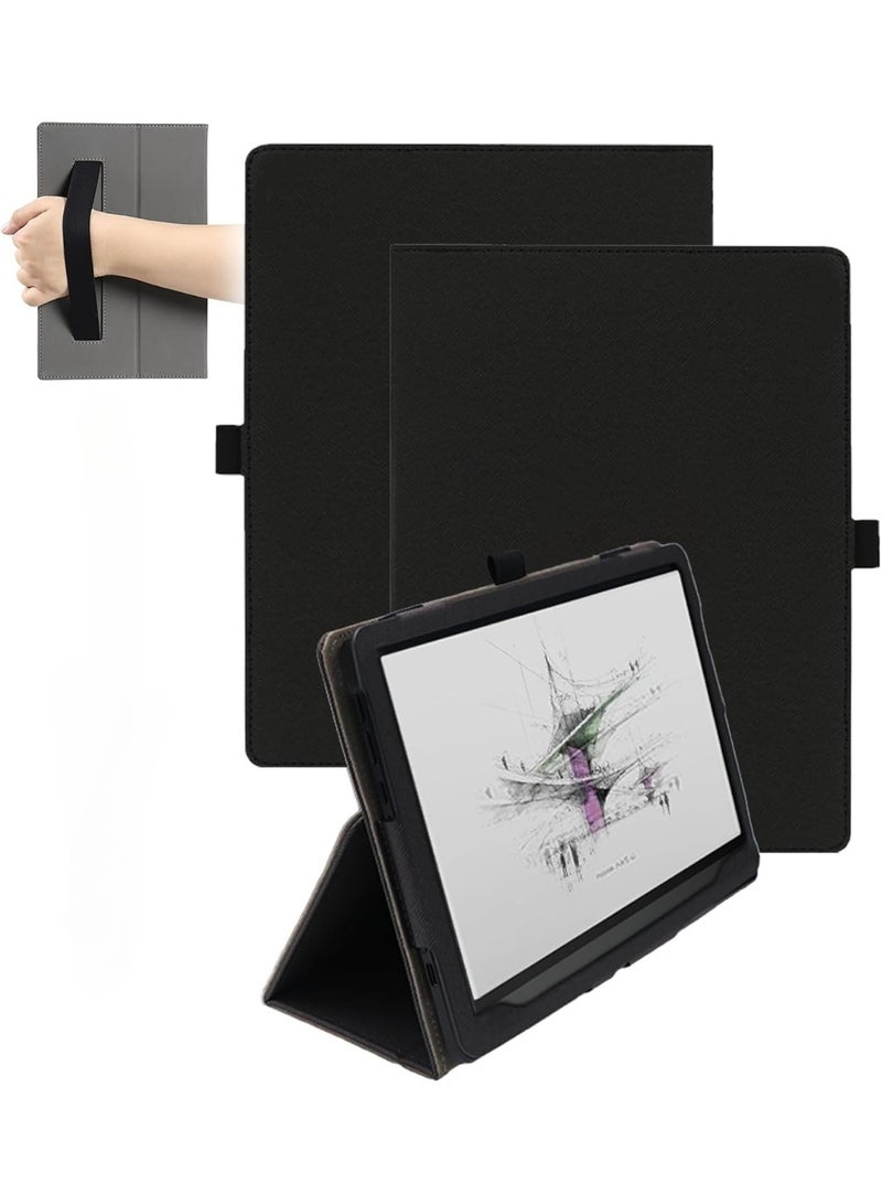 Case Compatible with Onyx BOOX Note Air5 C 10.3 inch 2025 ePaper, Cloth Texture Protective Cover Case with Magnetic and Seat Belt - Image 1