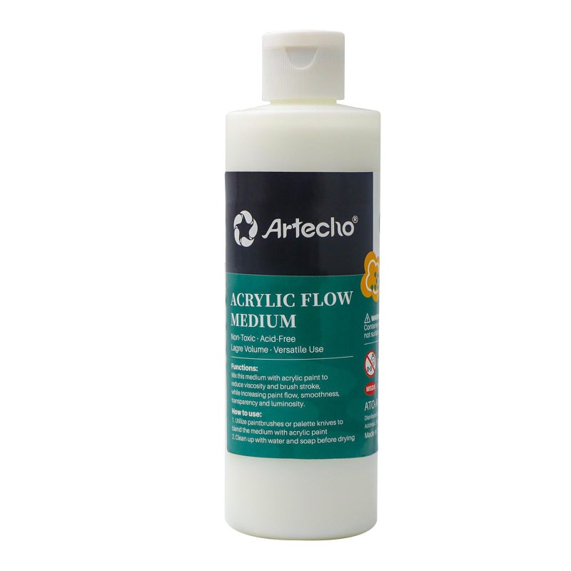 Artecho Pouring Effects Medium 8oz 236ml Acrylic Medium for Acrylic Paint