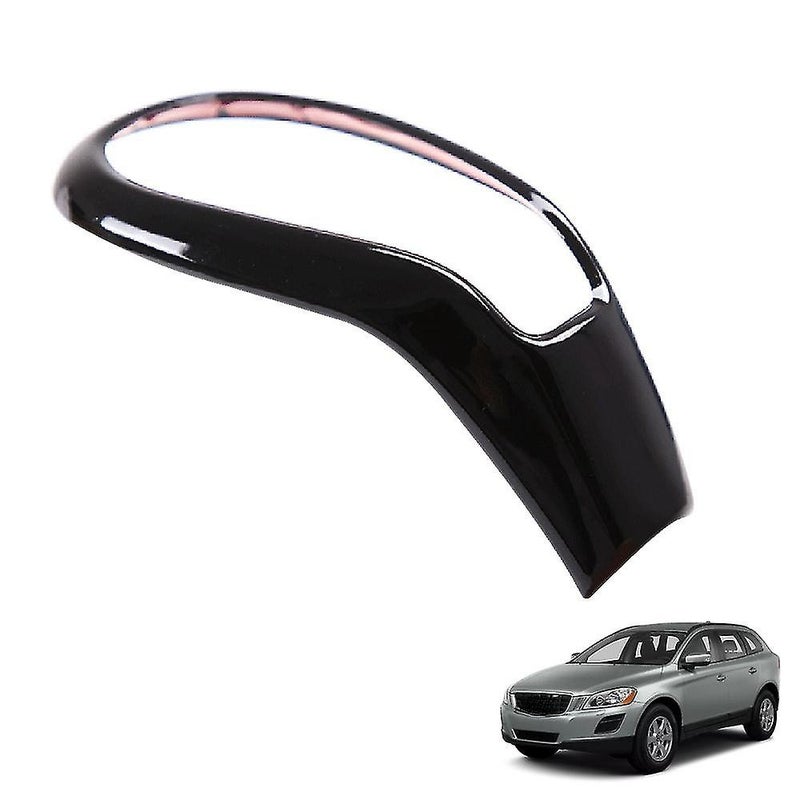 Glossy Black Gear Head Knob Shift Cover Trim For Volvo Xc60 V40 V60 - Image 5