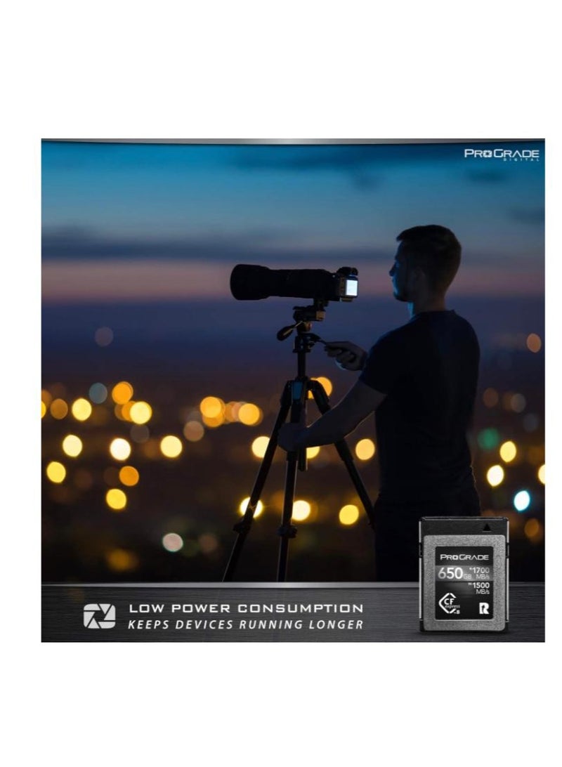 PRO Grand 650GB CF express Type B Memory Card (Cobalt) - Image 2