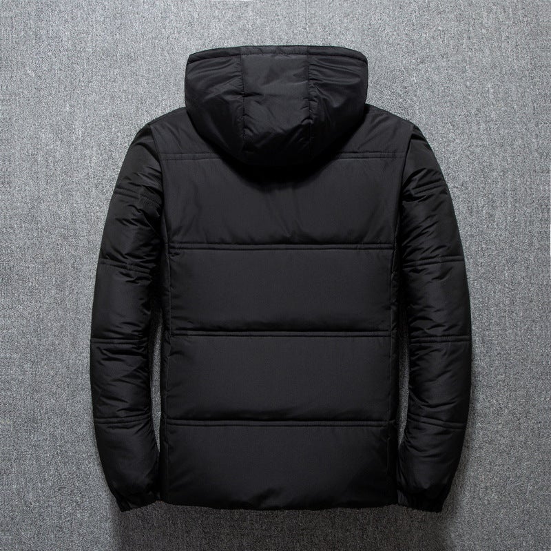 Down Jacket Men'S Short Men'S Casual Outdoor Winter Thickened Warm Jacket Men'S Spot Quick Hair - Image 4
