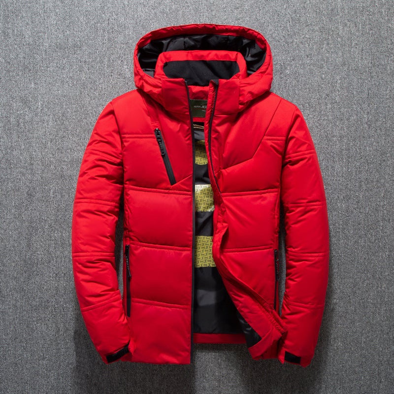 Down Jacket Men'S Short Men'S Casual Outdoor Winter Thickened Warm Jacket Men'S Spot Quick Hair - Image 2
